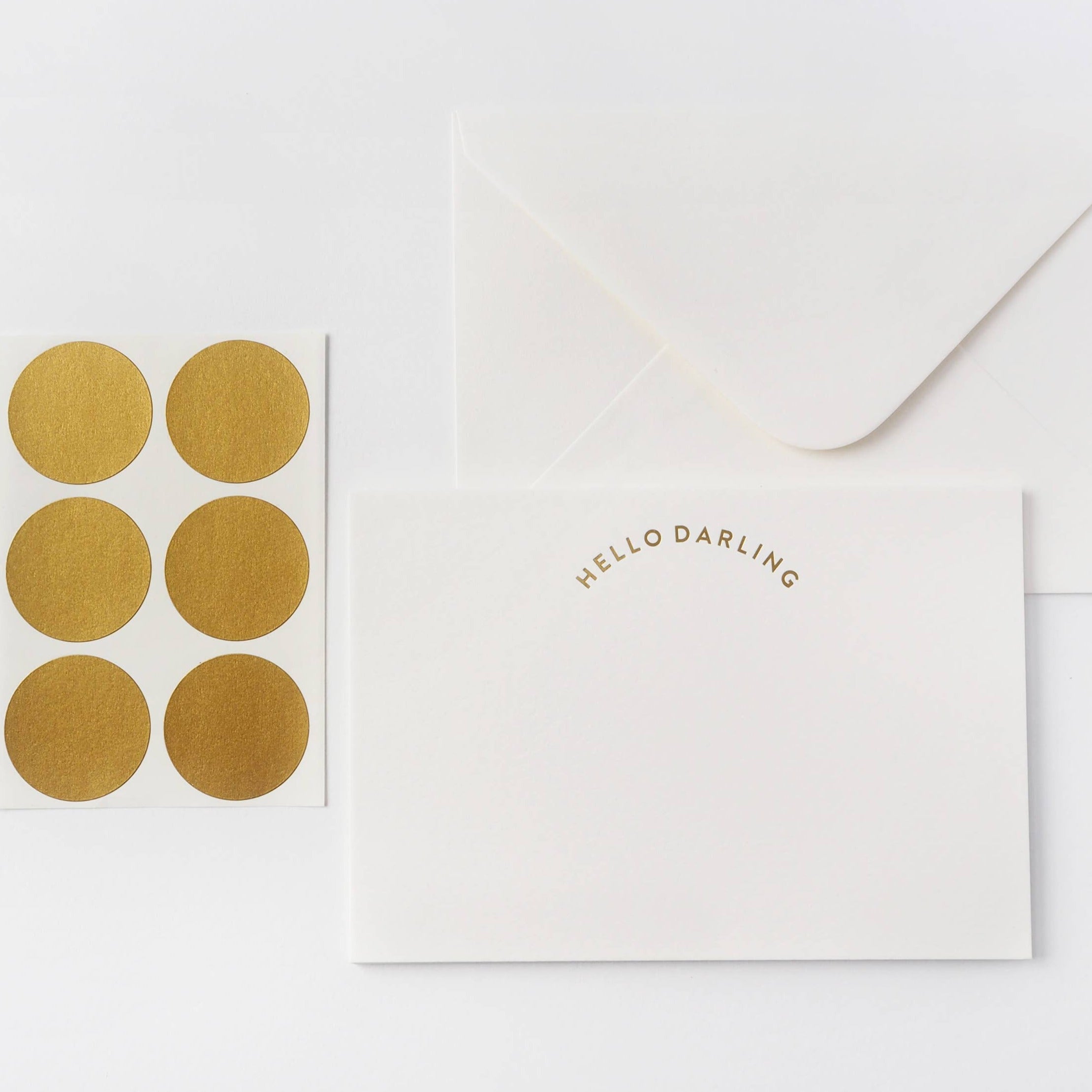 Hello Darling Notecards / Set of 6