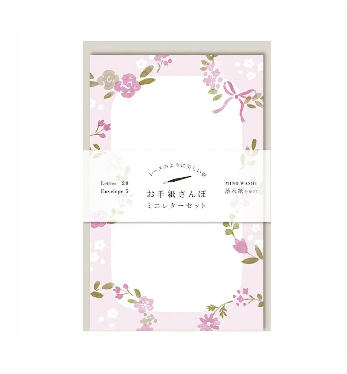 Furukawa Paper Washi Letter Set / Flower Lease