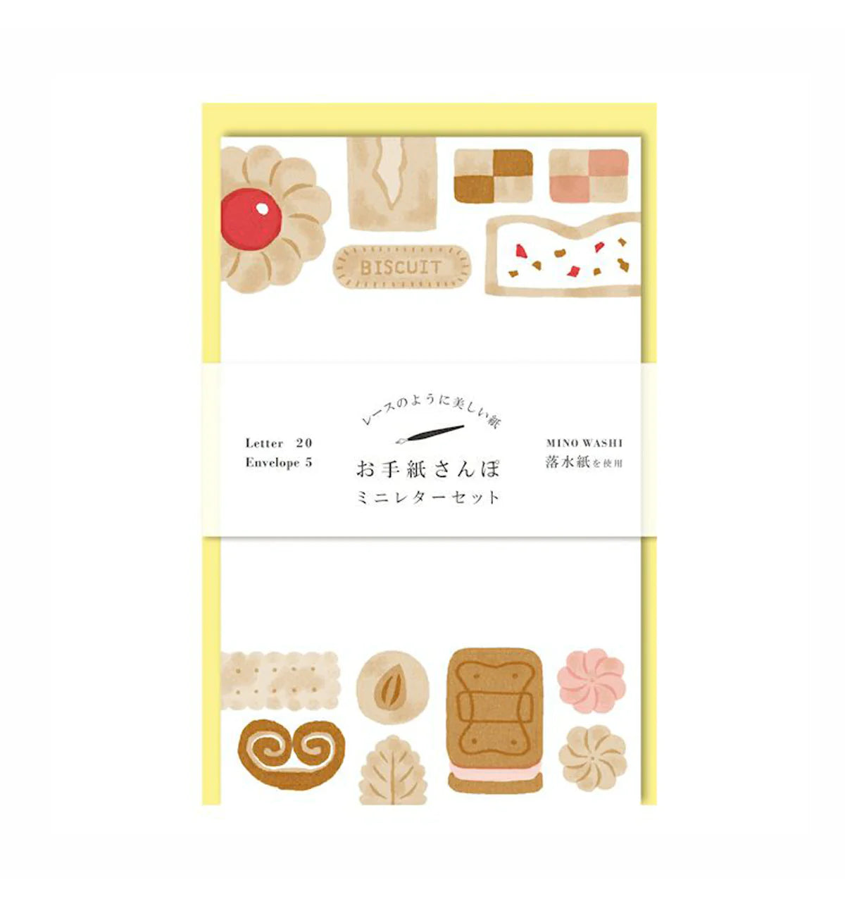 Furukawa Paper Washi Letter Set / Baked Goods