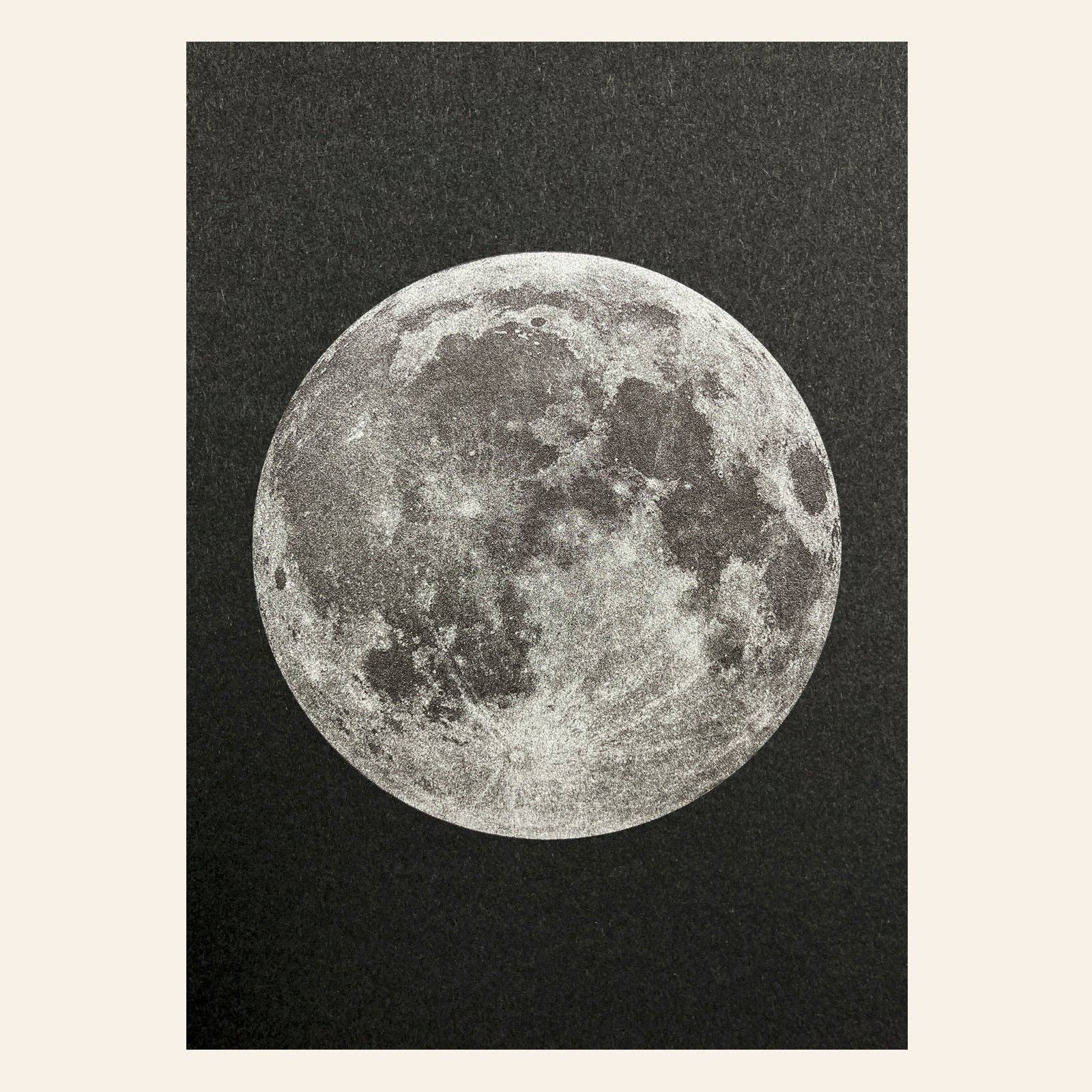 Moon Postcard