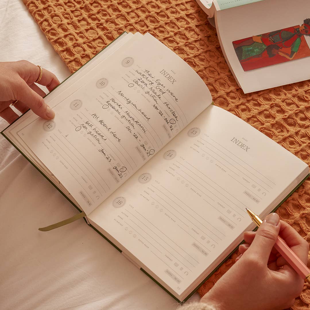 Guided Reading Journal / A5 Hardcover / Library Card