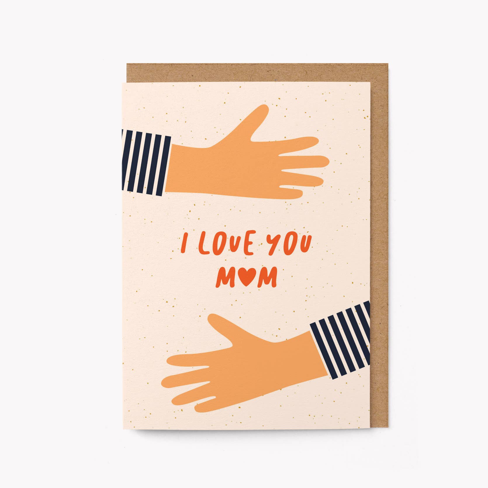 I love you Mum card