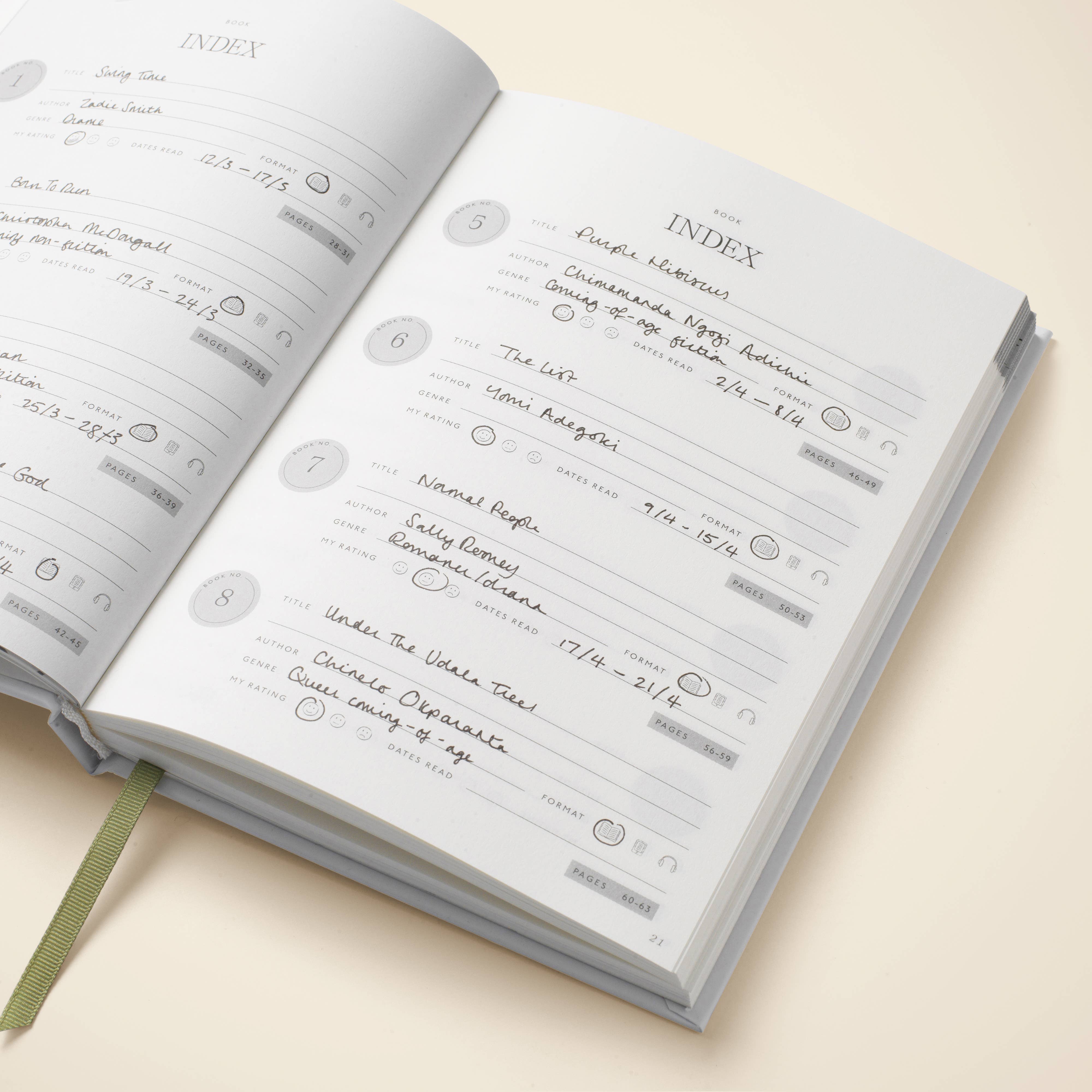 Guided Reading Journal / A5 Hardcover / Minhwa