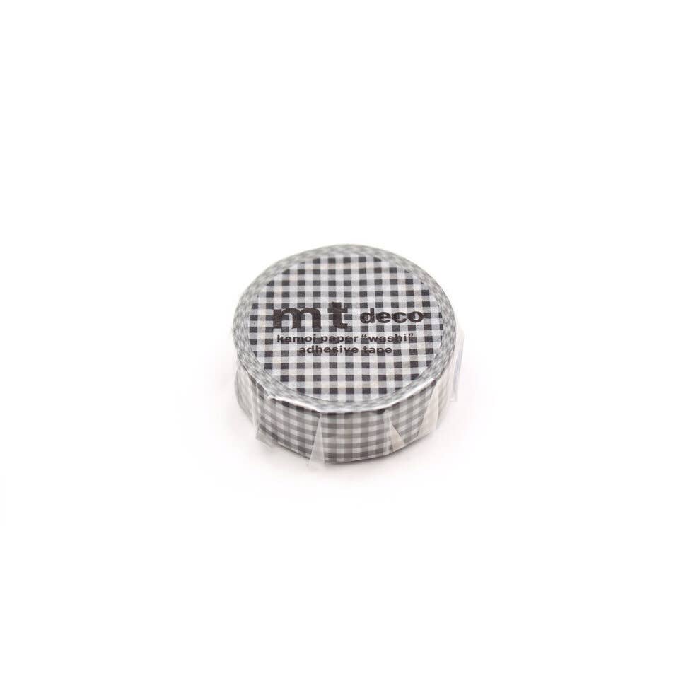Delicate Checkered Black Washi Tape