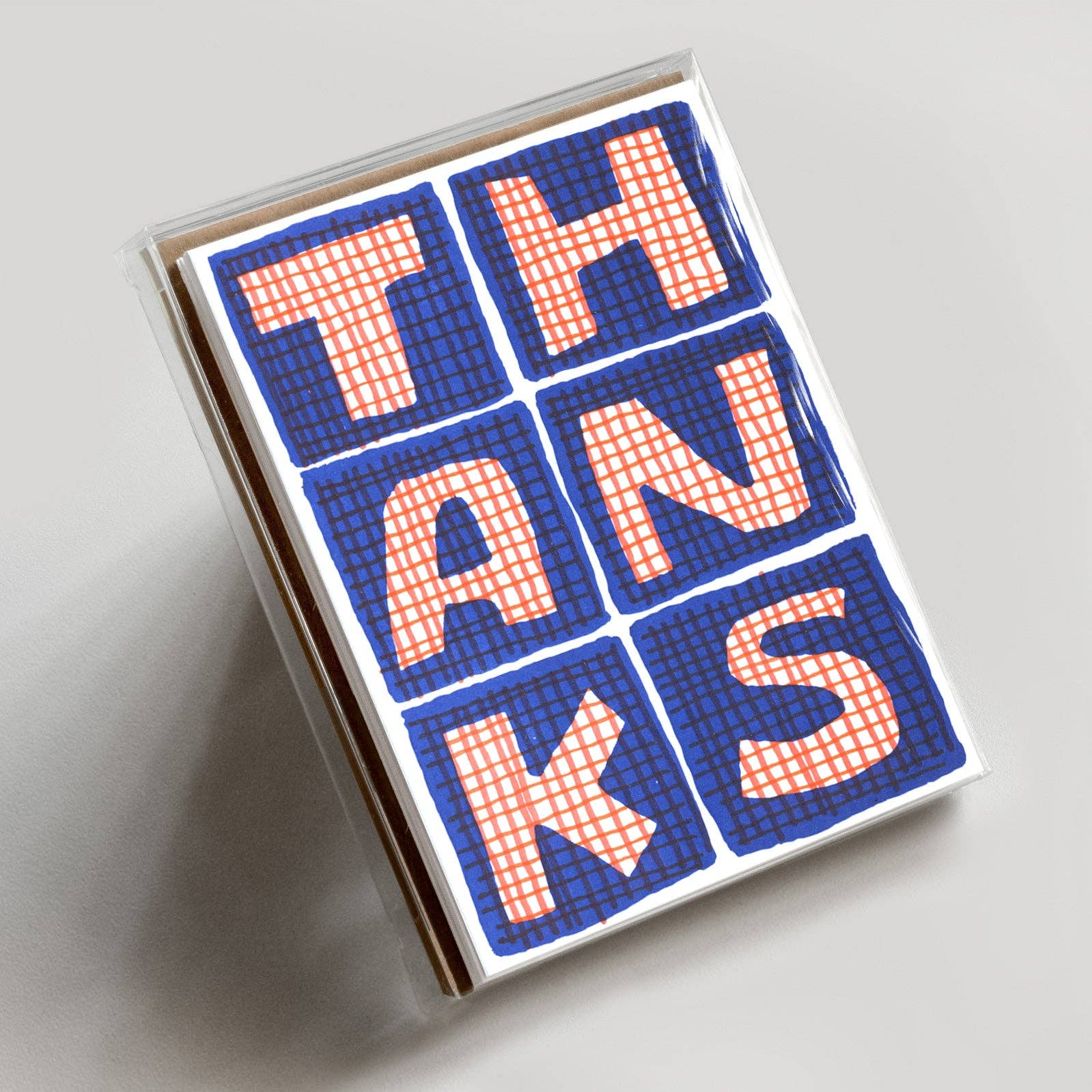 Thanks Squares Boxed Card Set