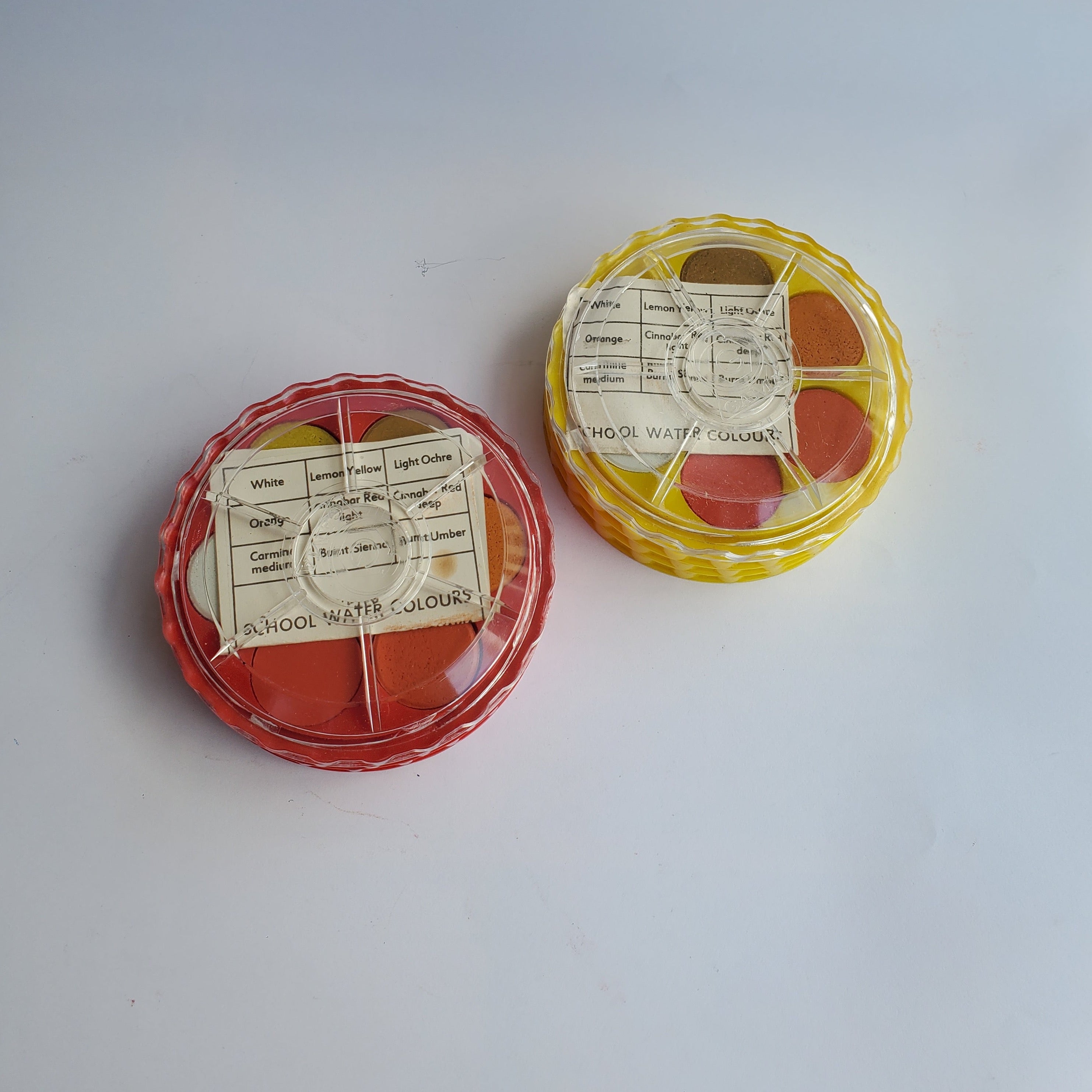 Vintage Czech School Watercolors