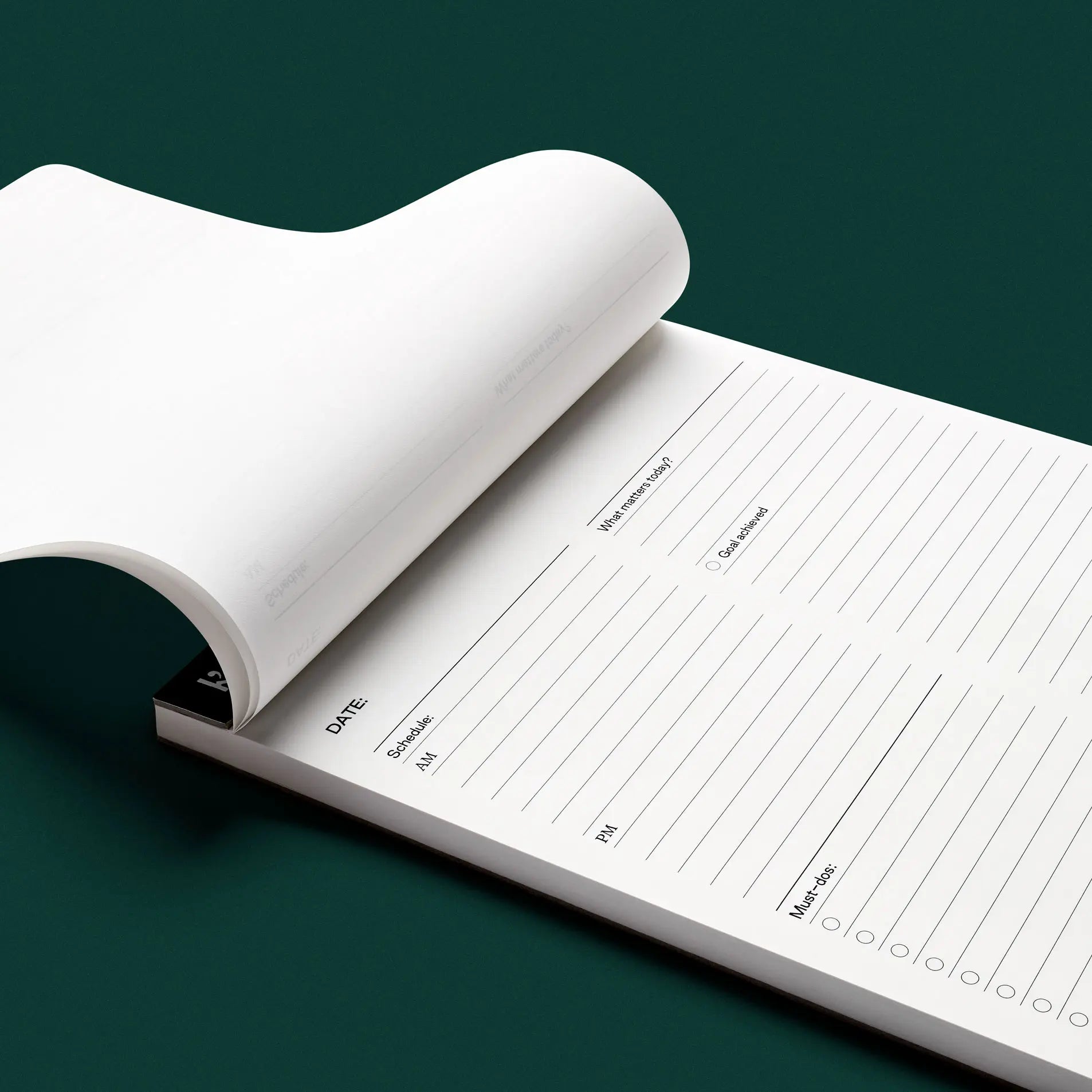Stone Paper Daily Action Pad