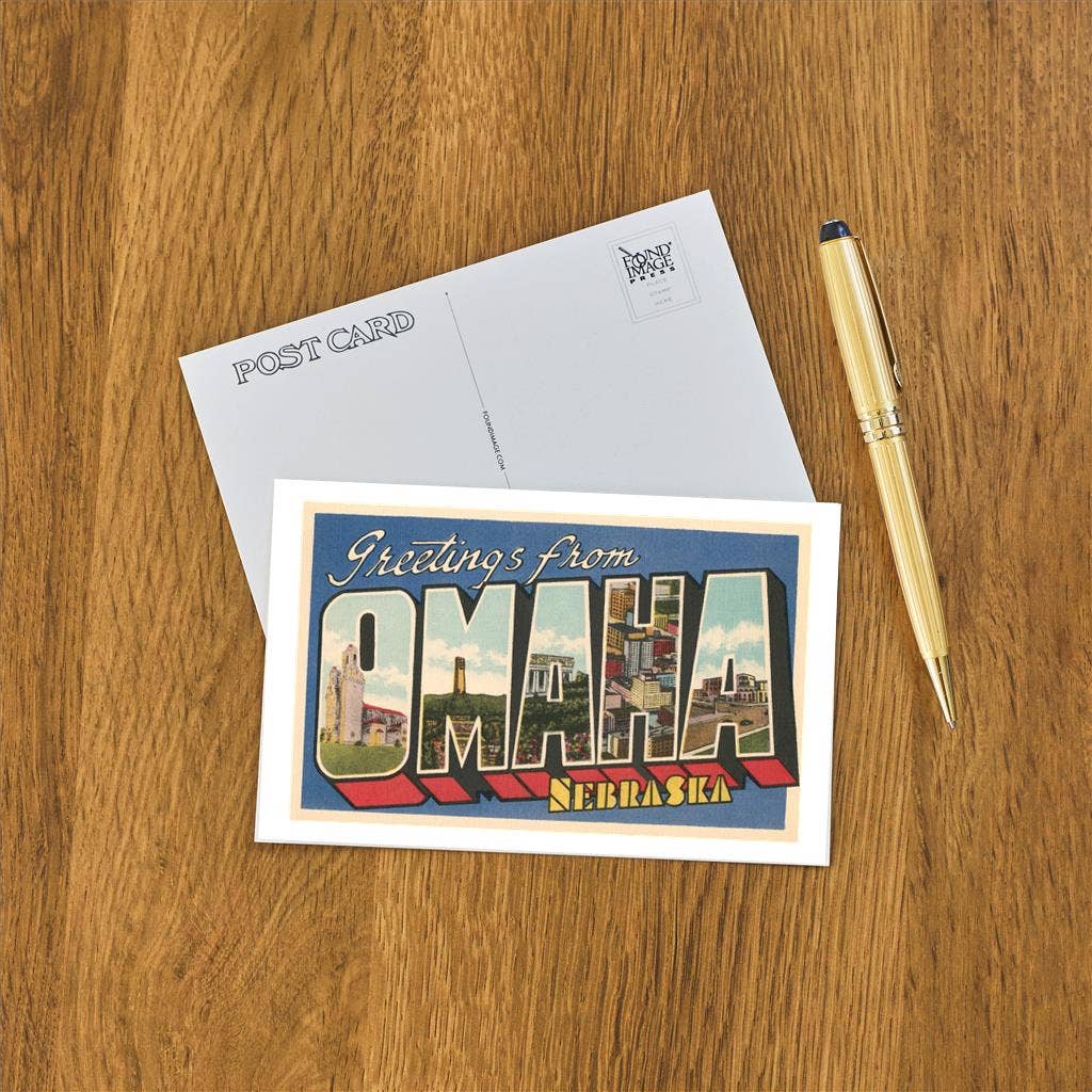 Greetings from Omaha Postcard No. 1