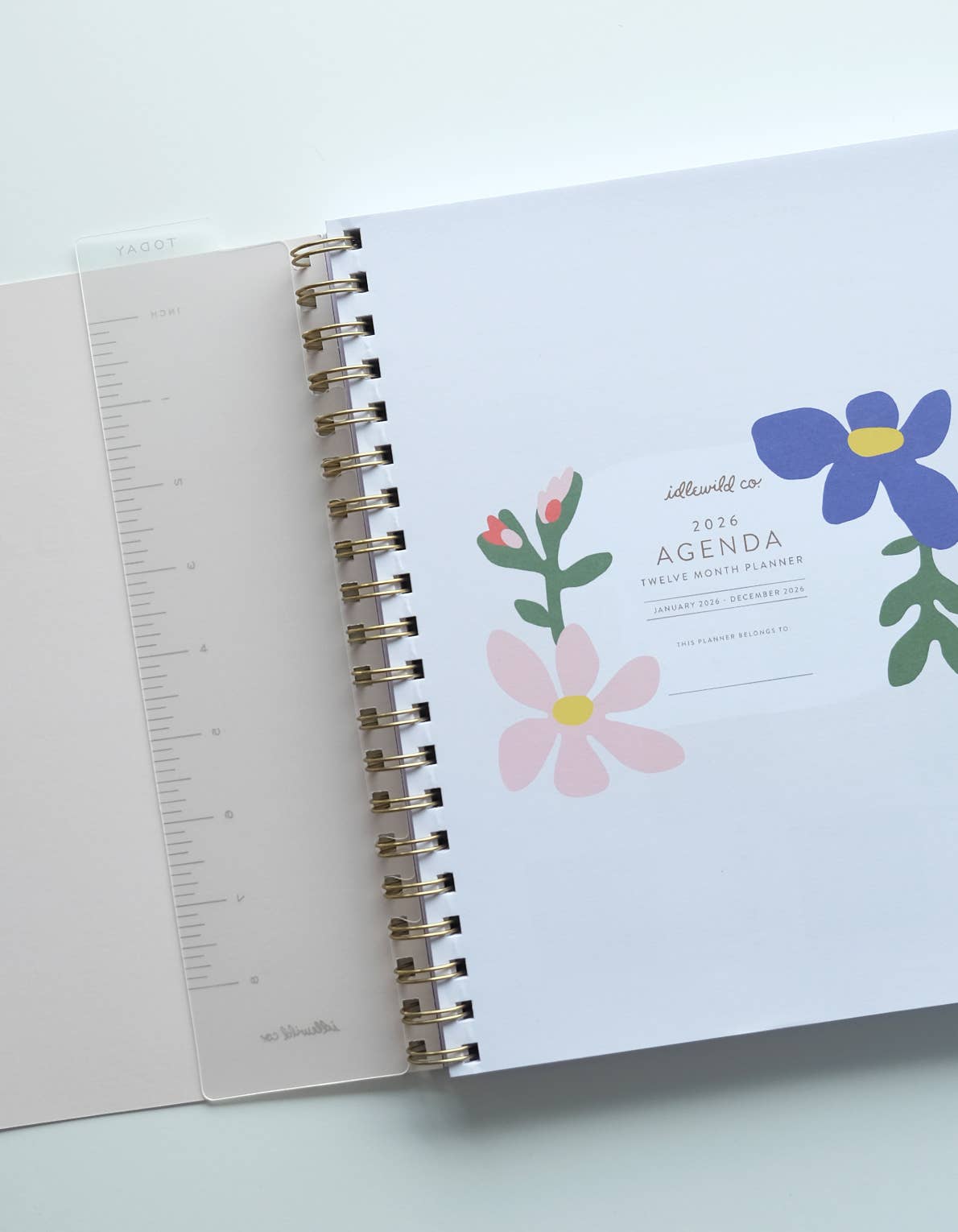 2026 Softcover Planner / Primary Blooms