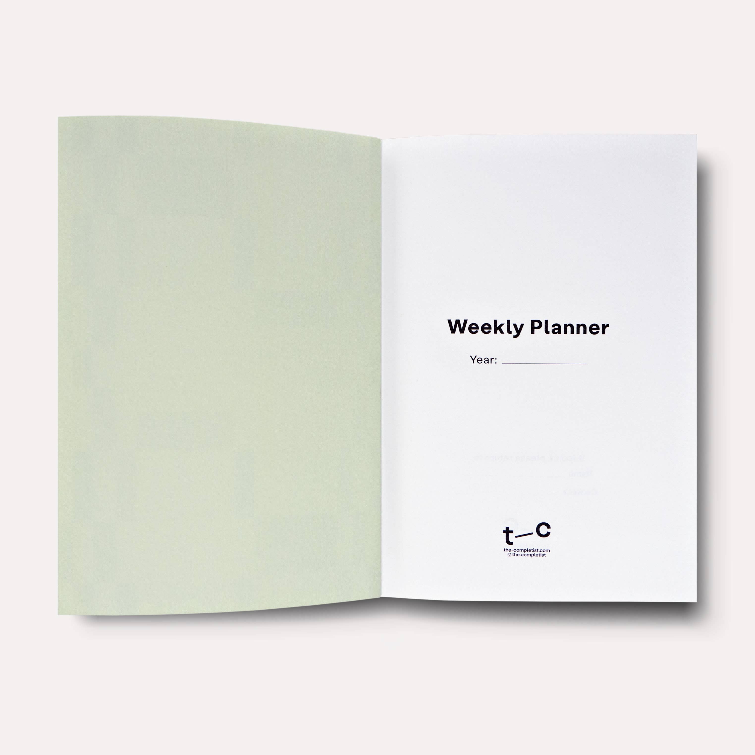 Celine Undated Weekly Planner Book