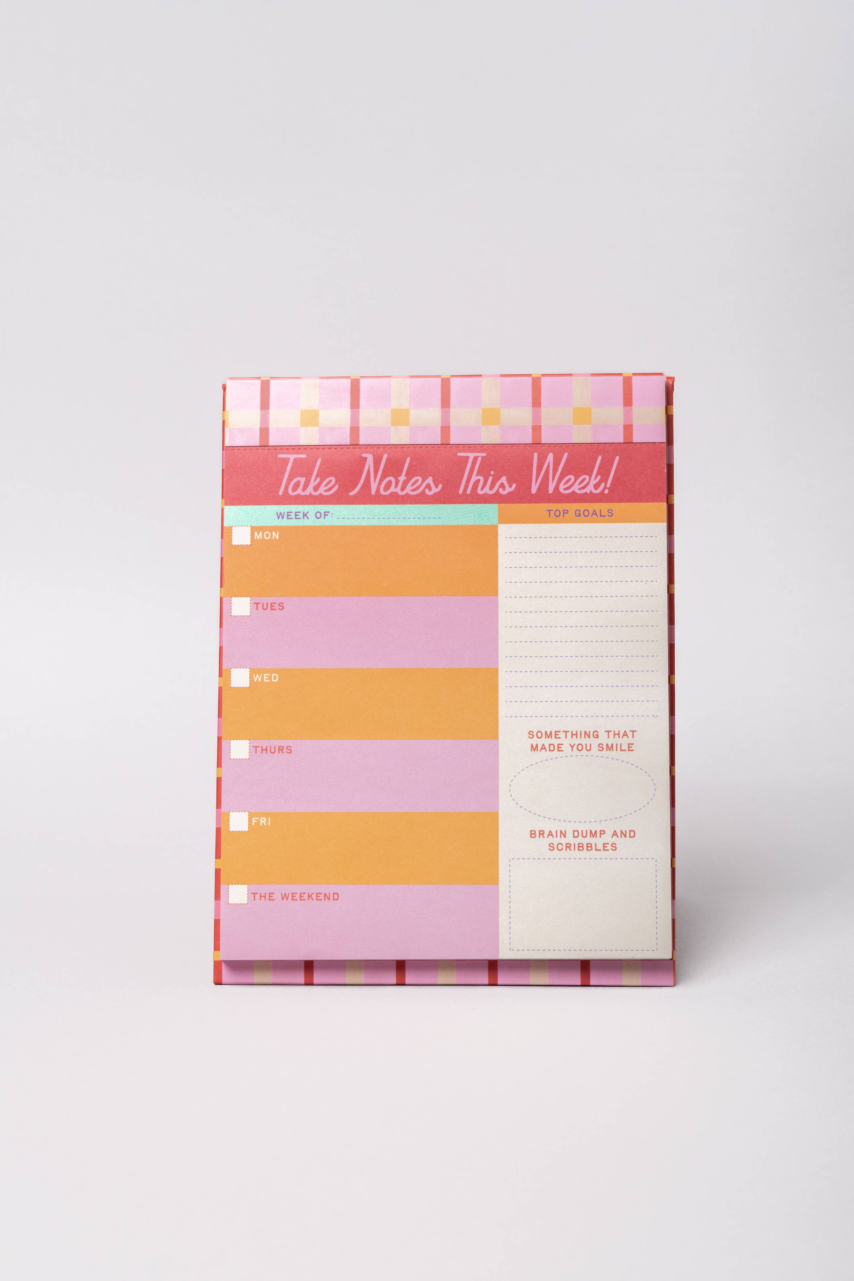 Week to Week Desk Planner, Take Notes This Week
