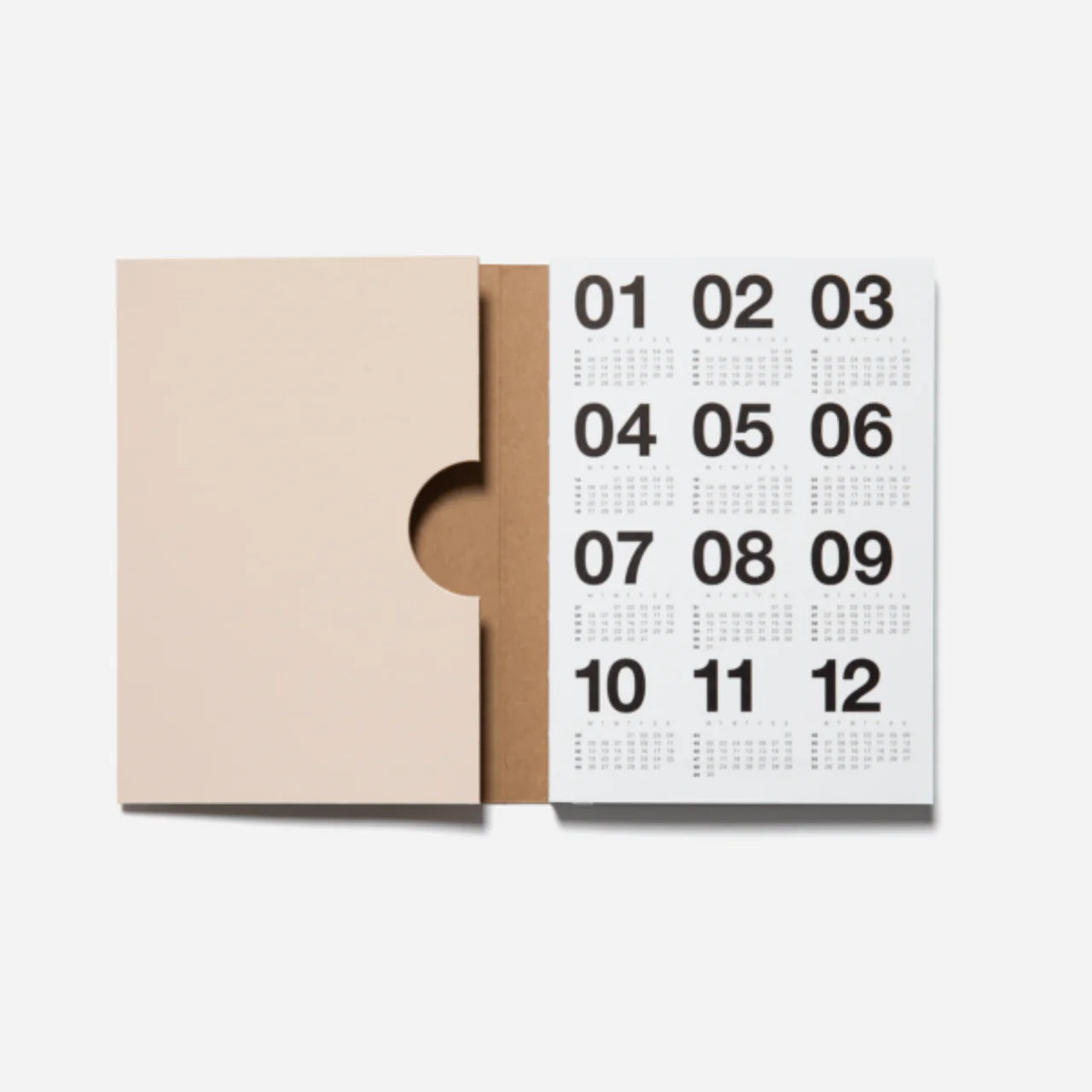 2026 Classic Planner / Powder + Black Foil / Marjolein Delhaas