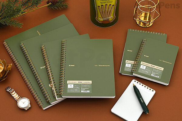 Mnemosyne x Kleid A6 Grid Spiral 7197 Notebook