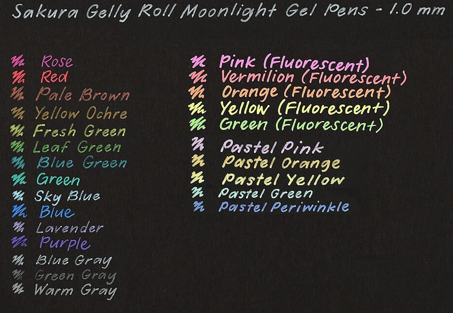 Sakura Gel Pen / Moonlight / 1.0mm