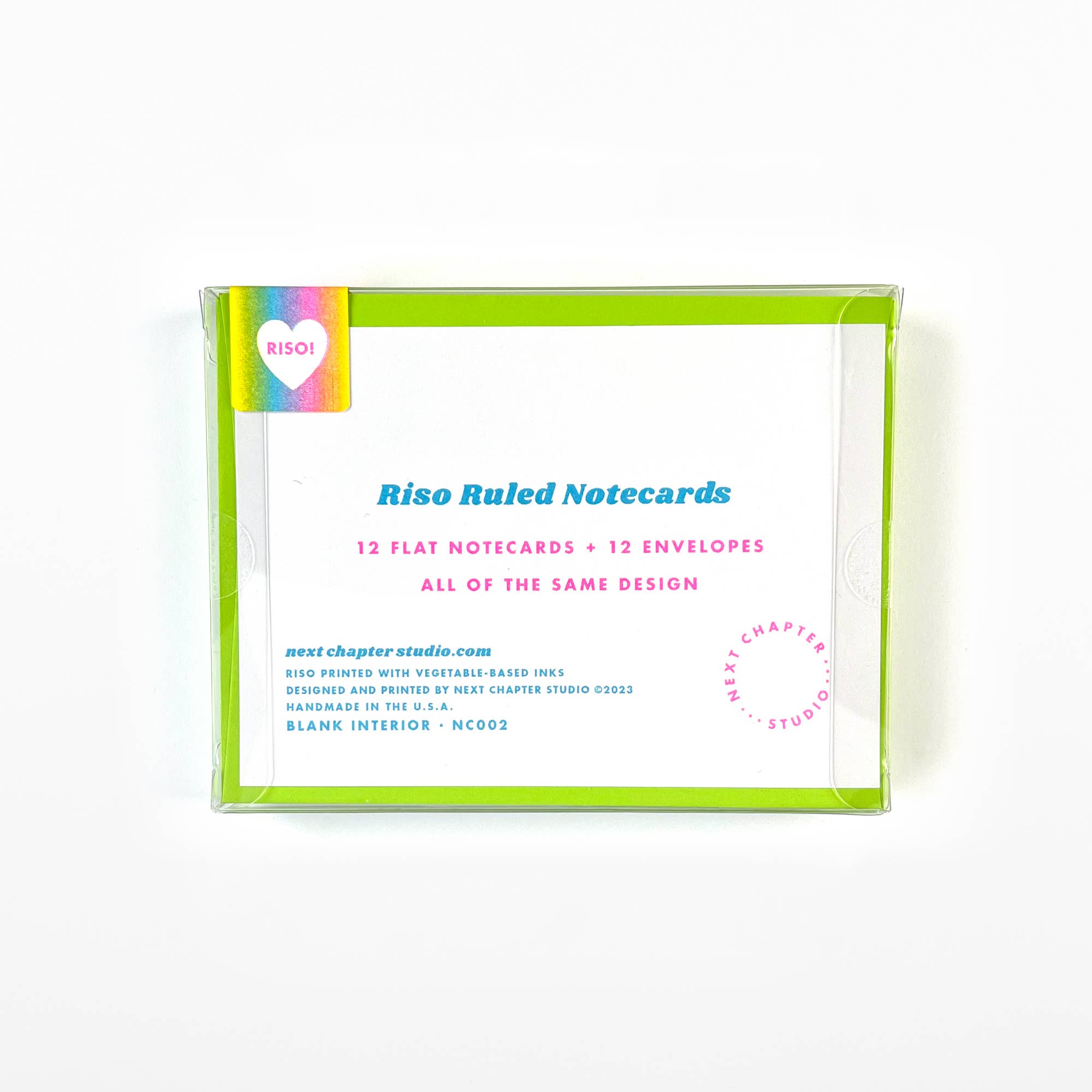Riso Ruled Notecard Set
