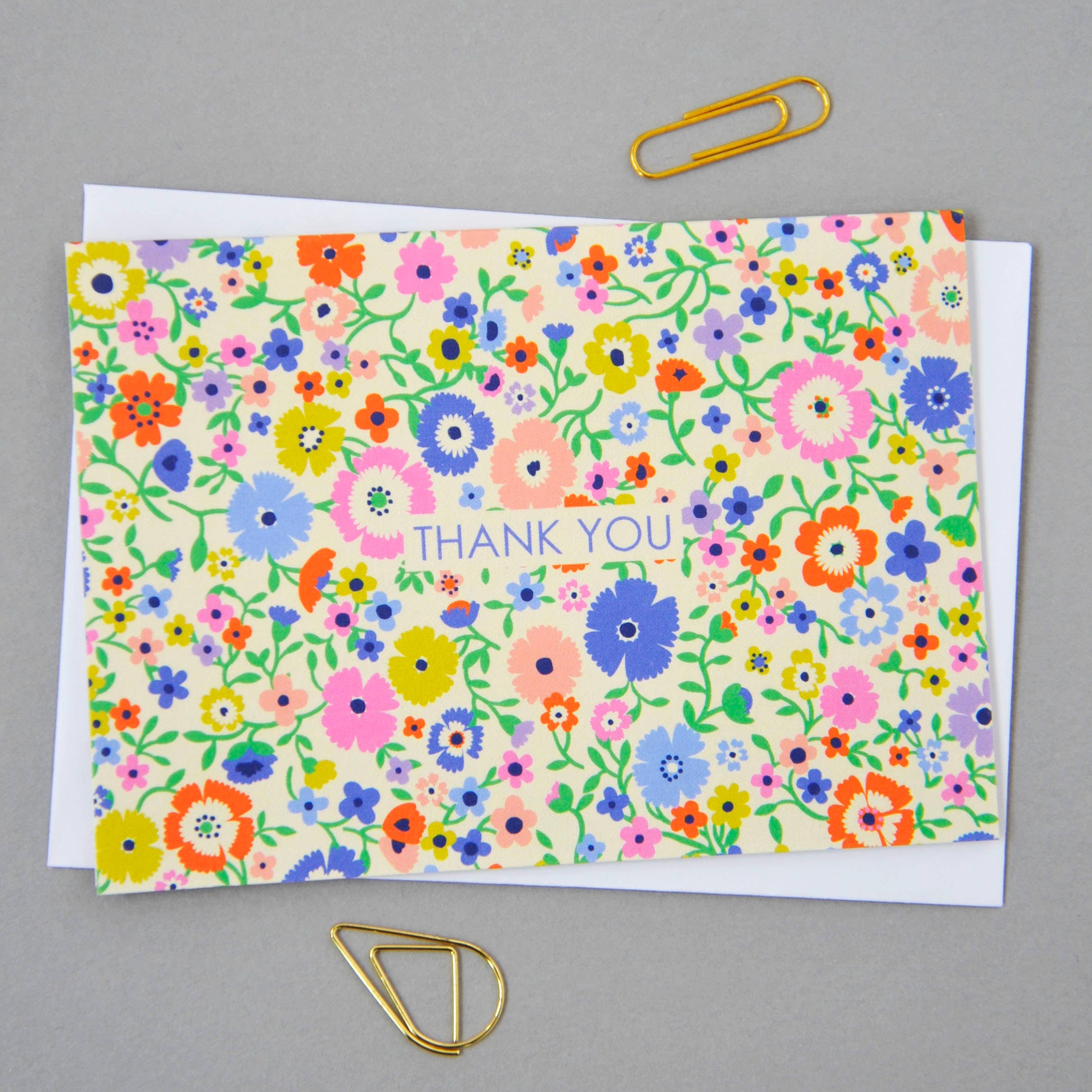 Floral Thank You Notecard Set