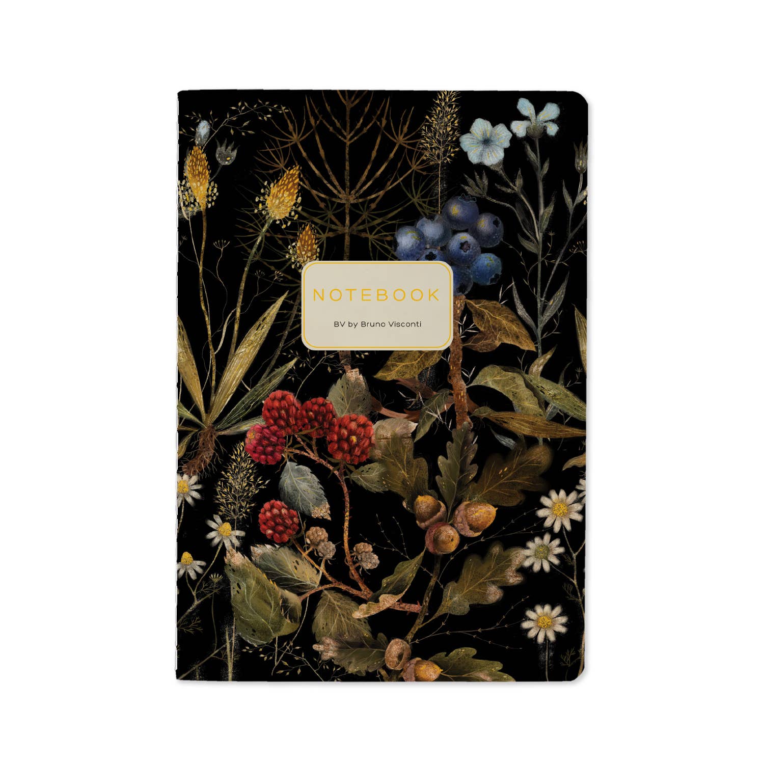 Forest Berries A5 Softcover Notebook