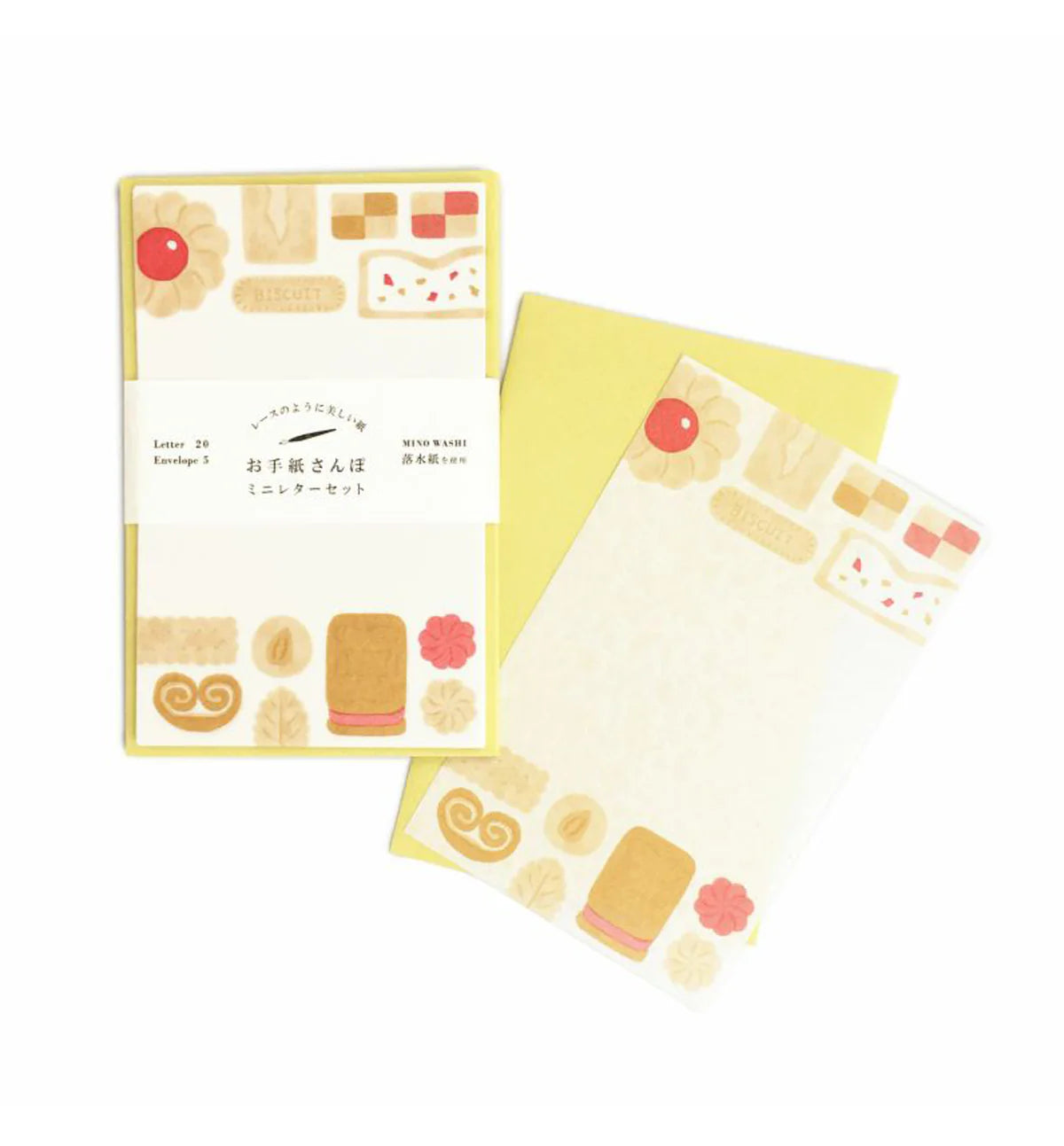 Furukawa Paper Washi Letter Set / Baked Goods