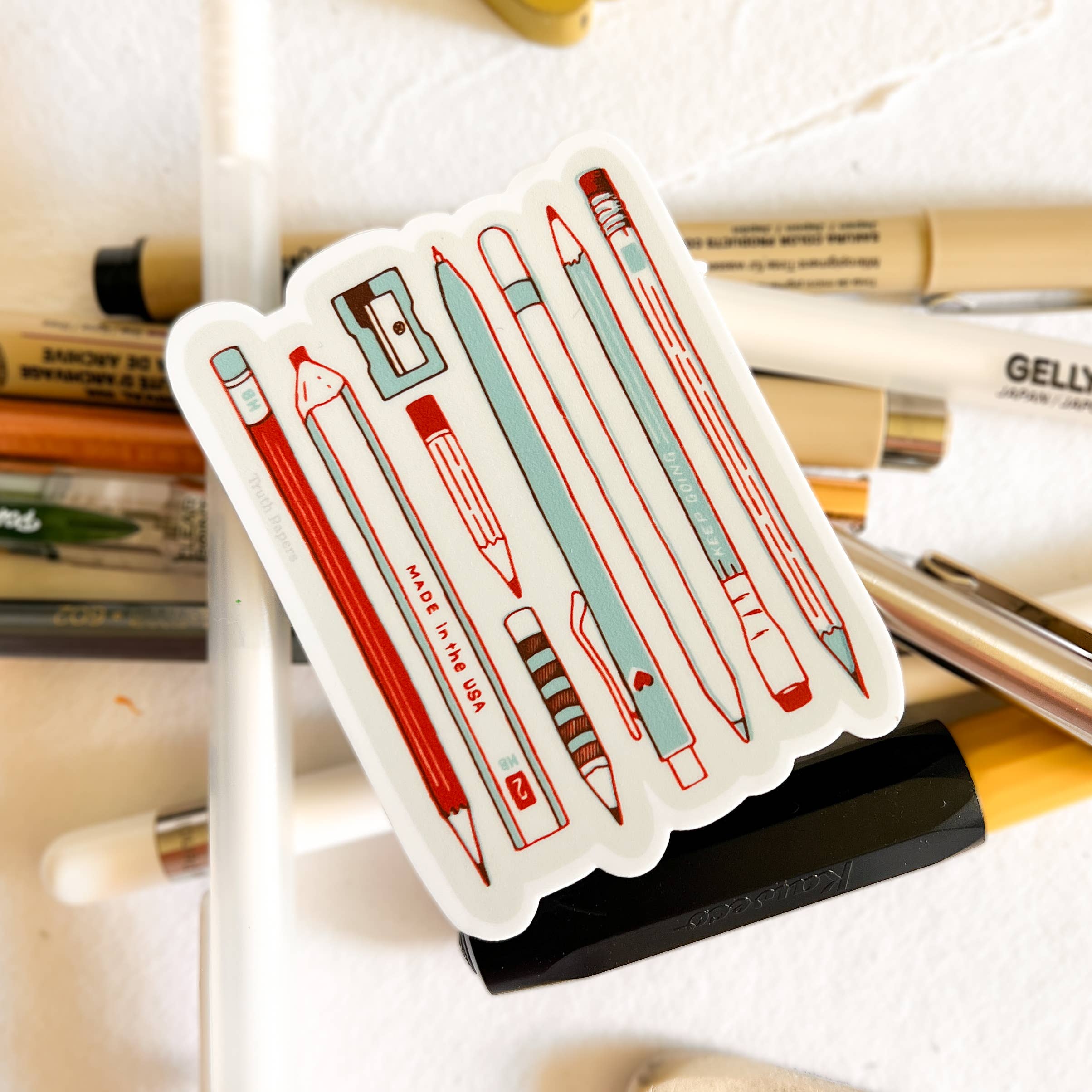Pencil Collection Sticker