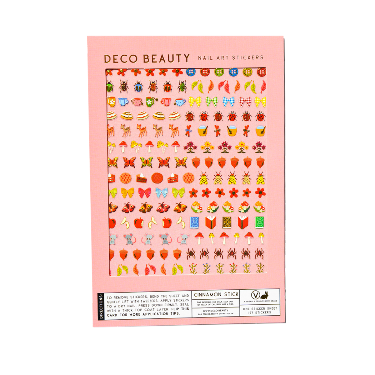 Nail Art Stickers / CINNAMON STICK