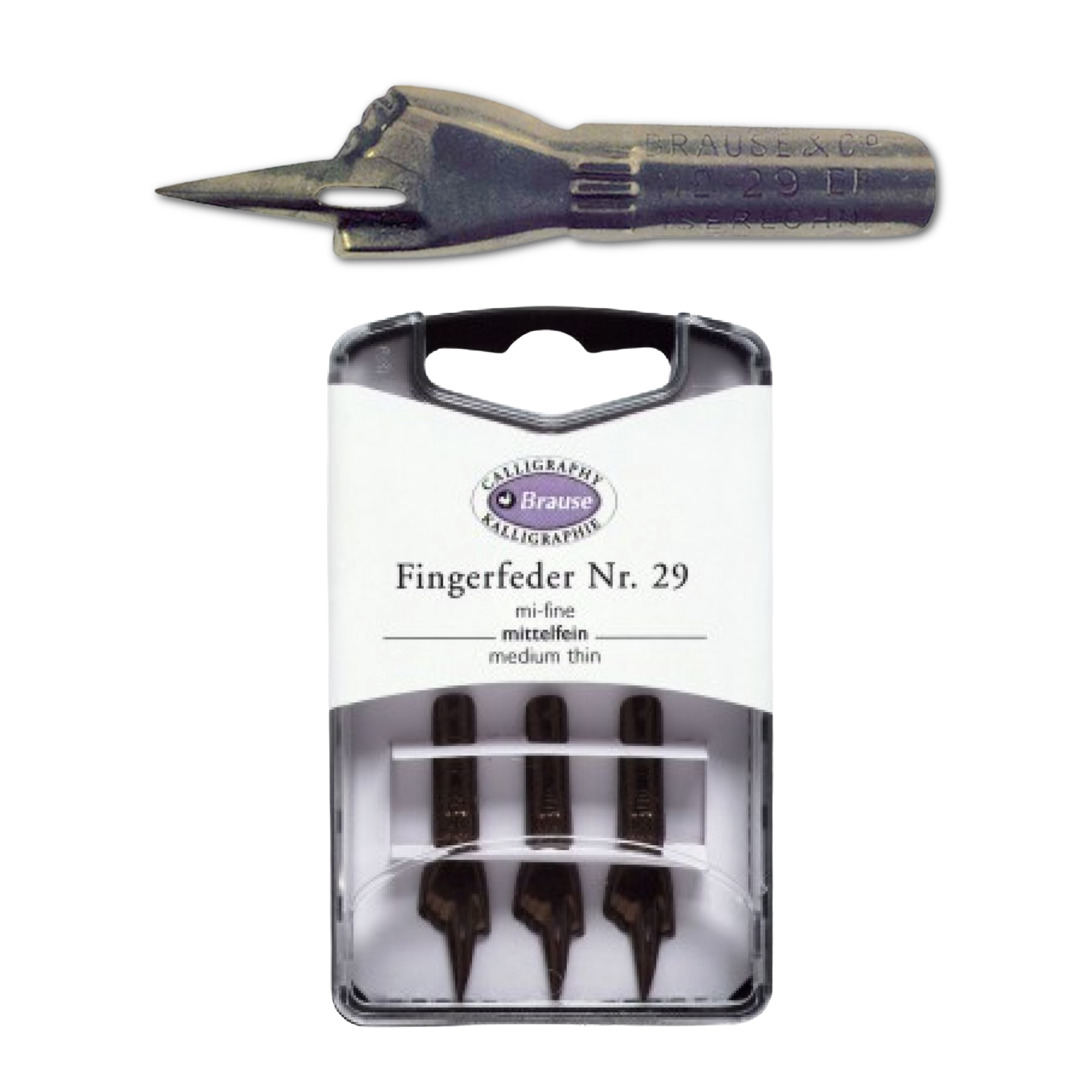Brause Calligraphy Nib #29 "Index Finger"