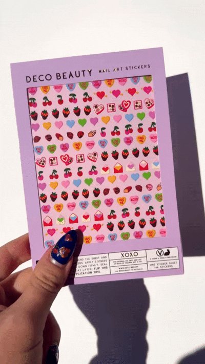 Nail Art Stickers / XOXO