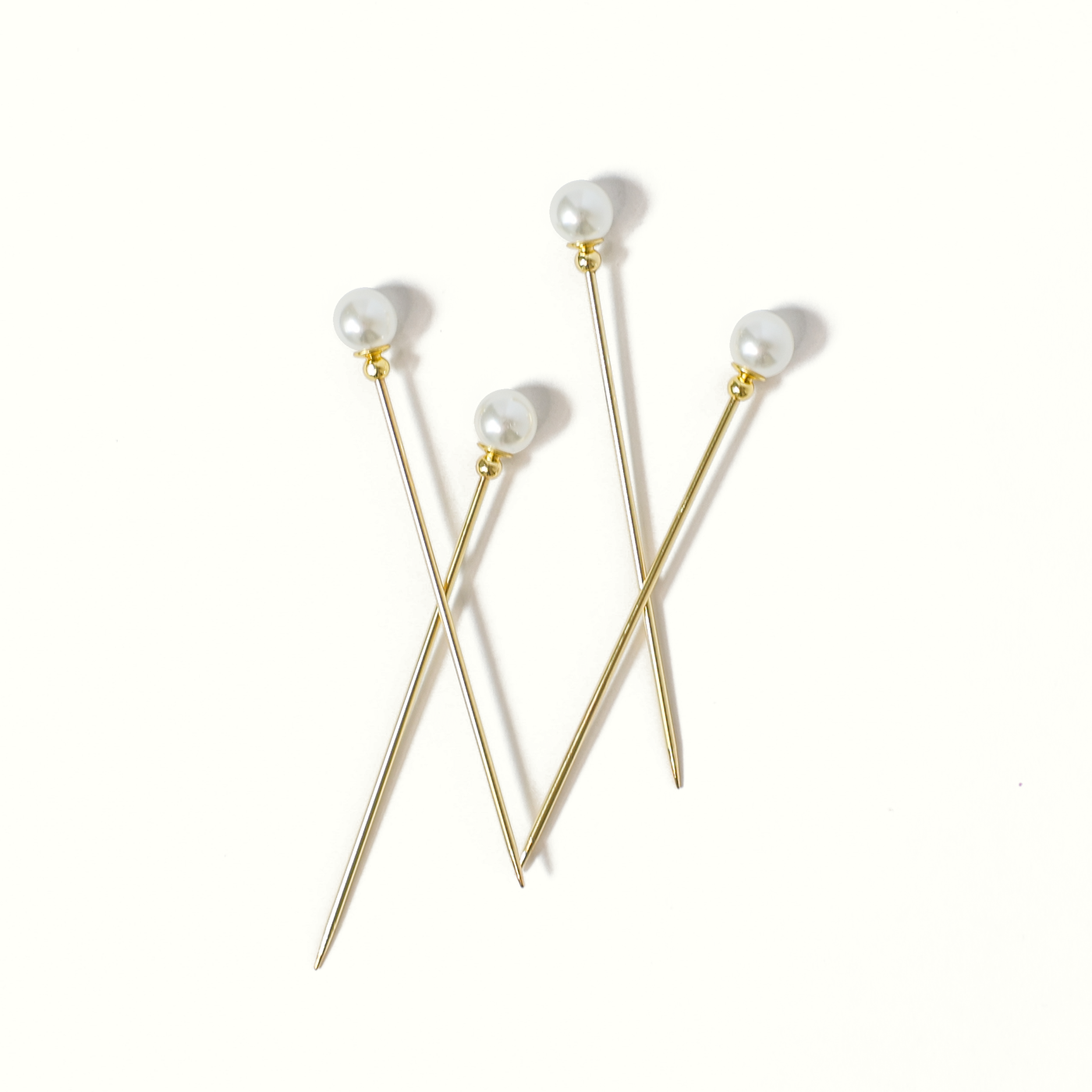 Pearl Cocktail Picks - Set of 4