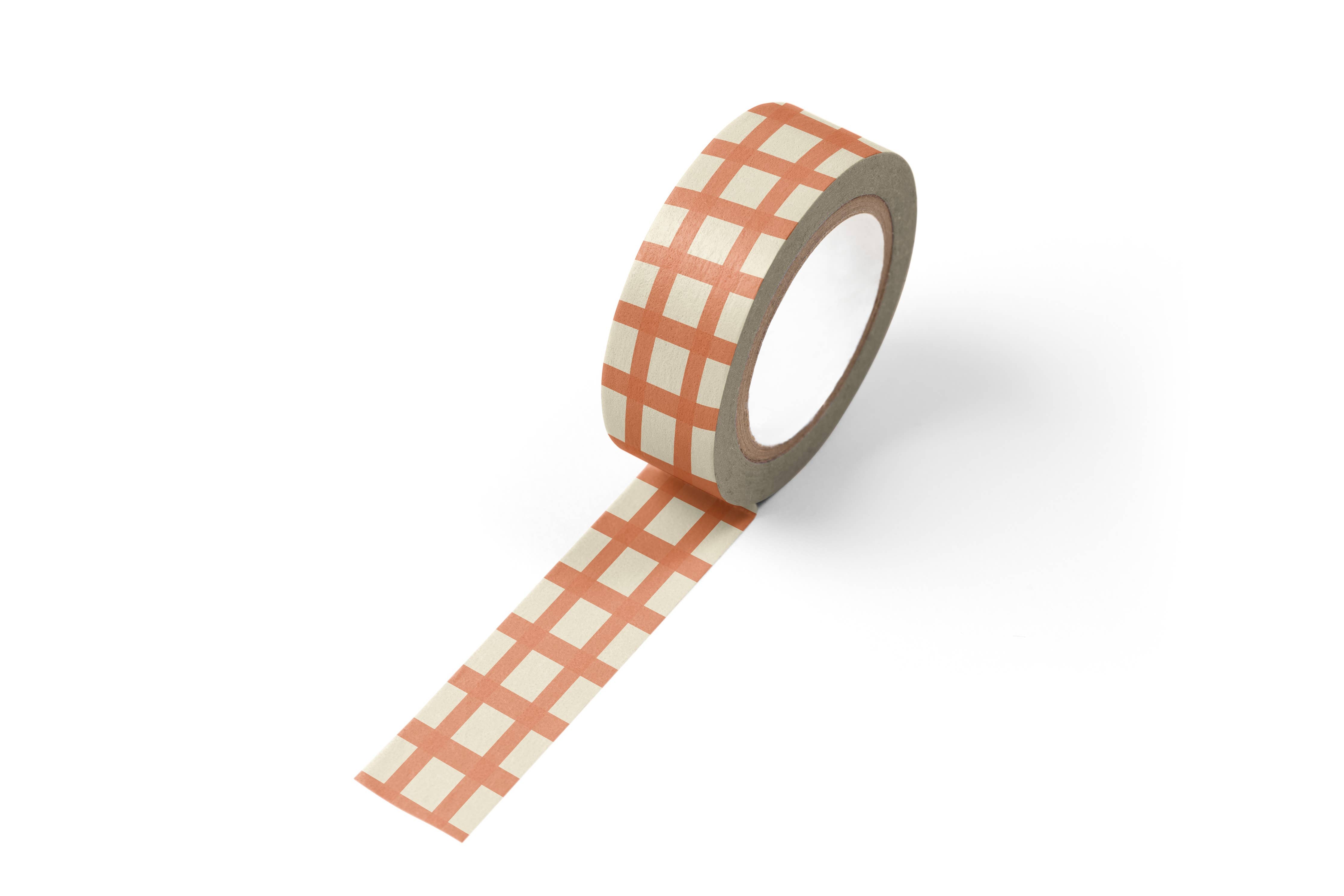 Marmalade Gingham Washi Tape