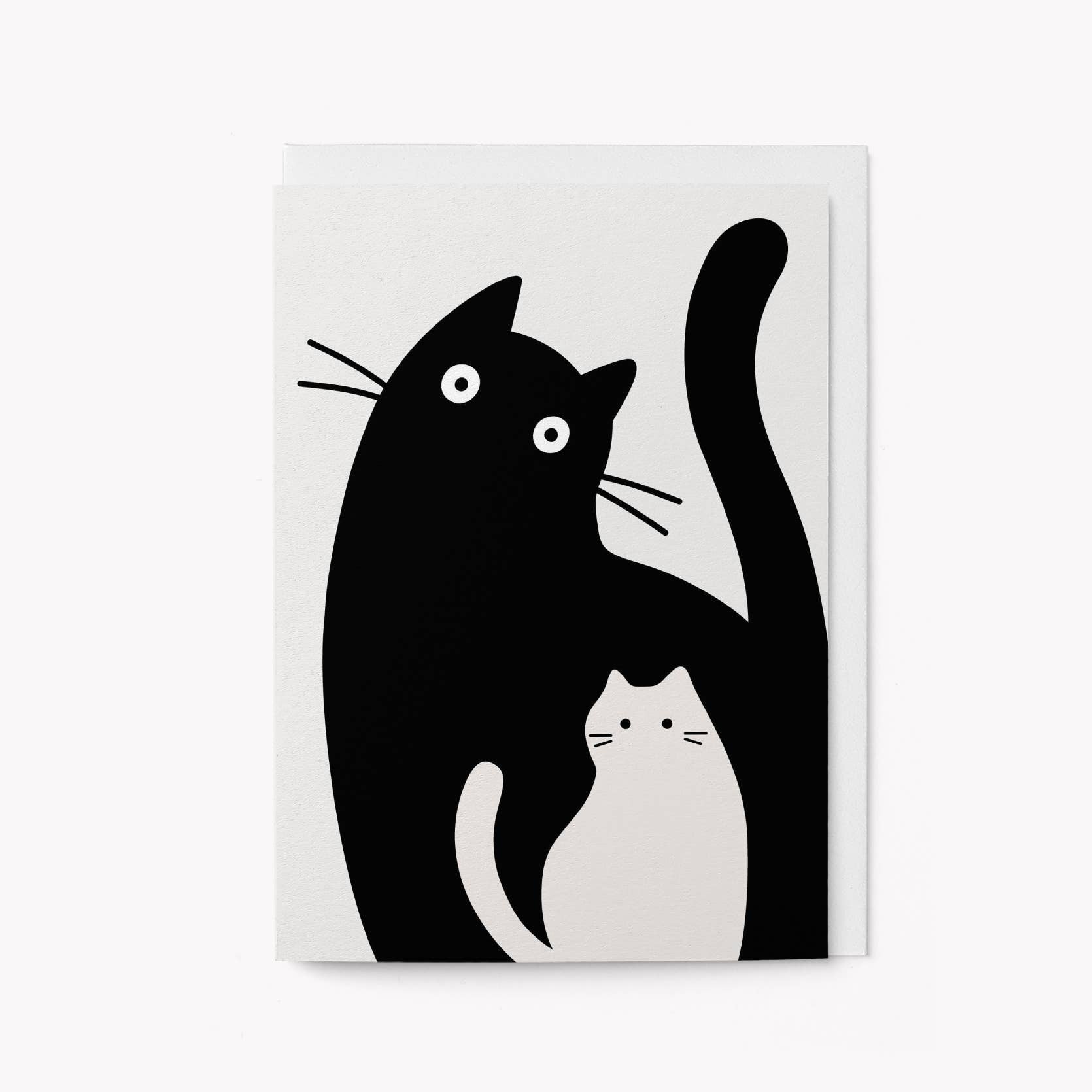 Mother & Kitten Card