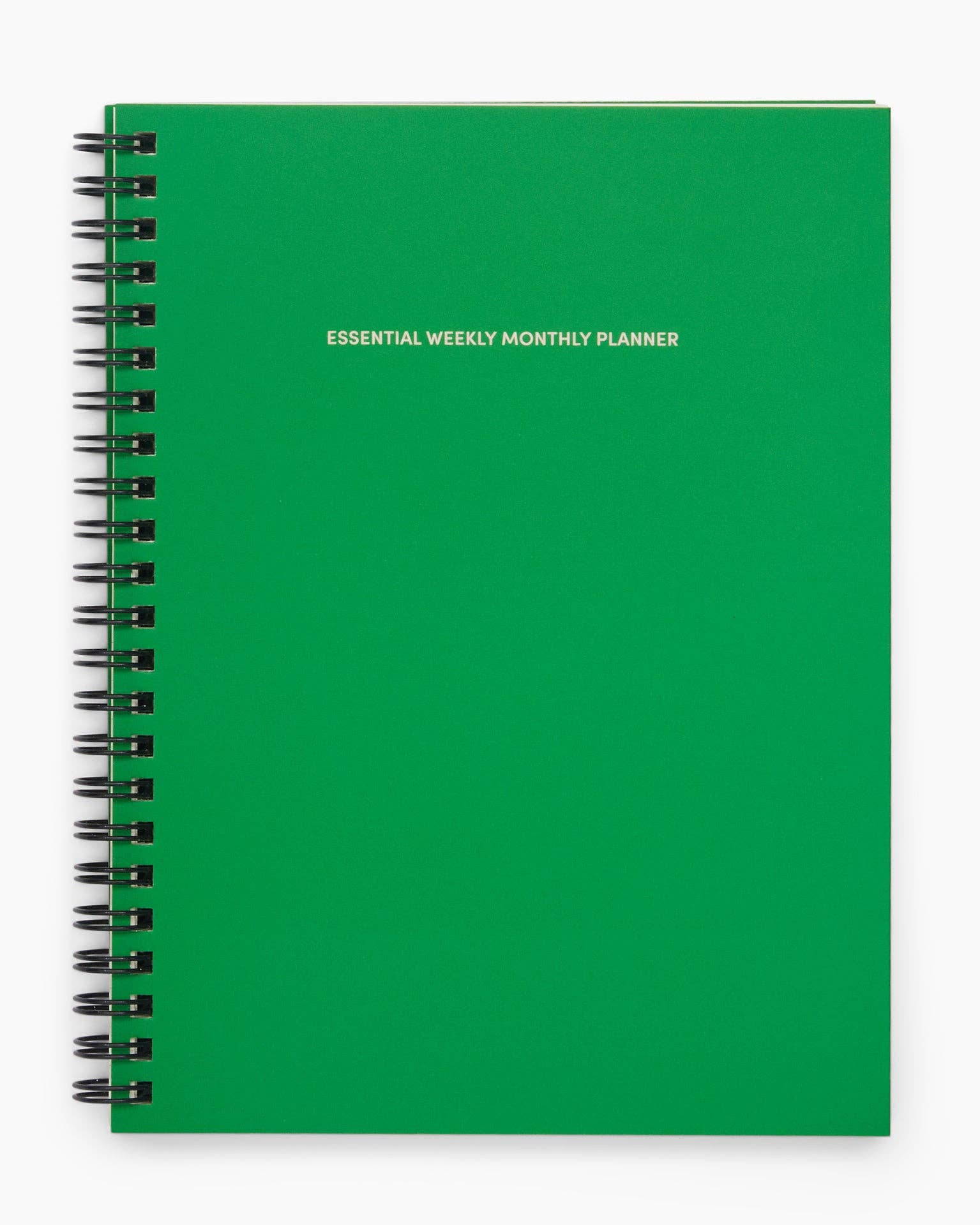 Essential Weekly + Monthly Planner / Green
