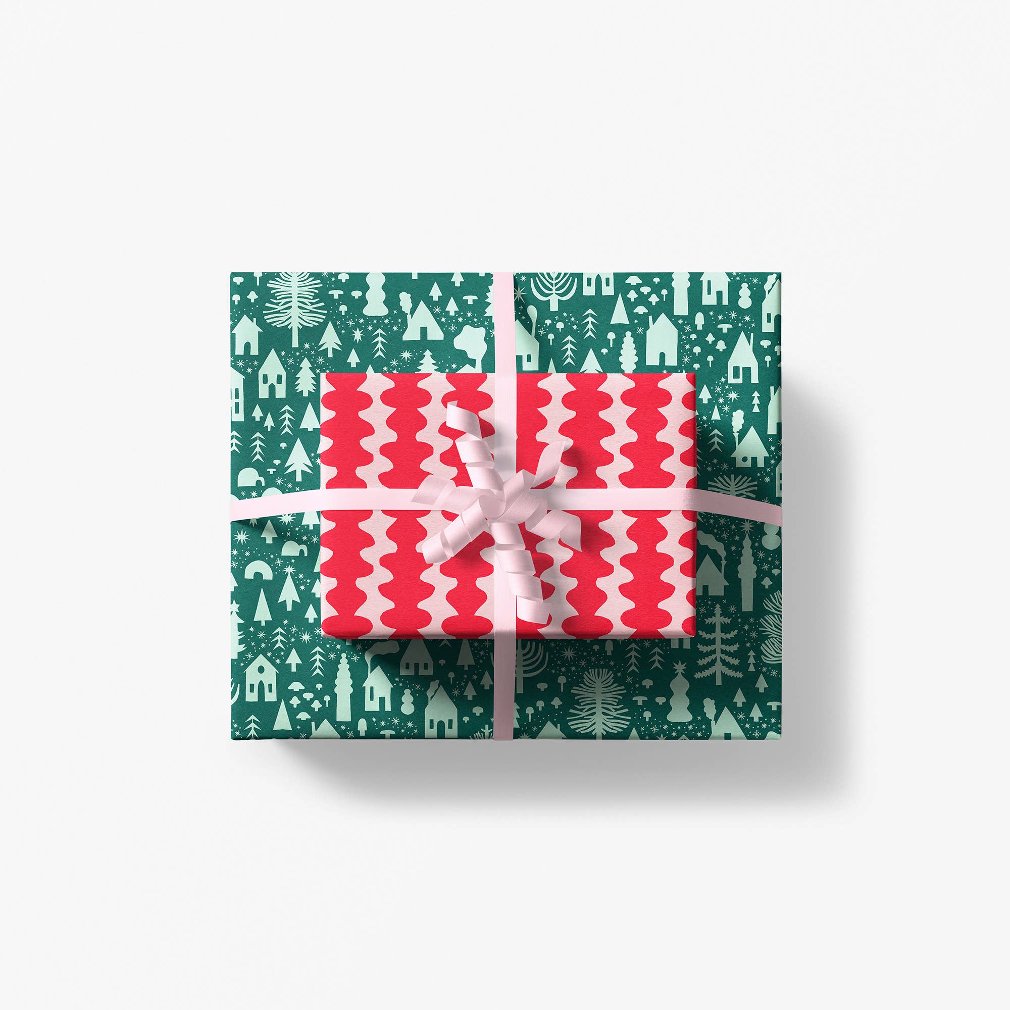 Winter Village Gift Wrap