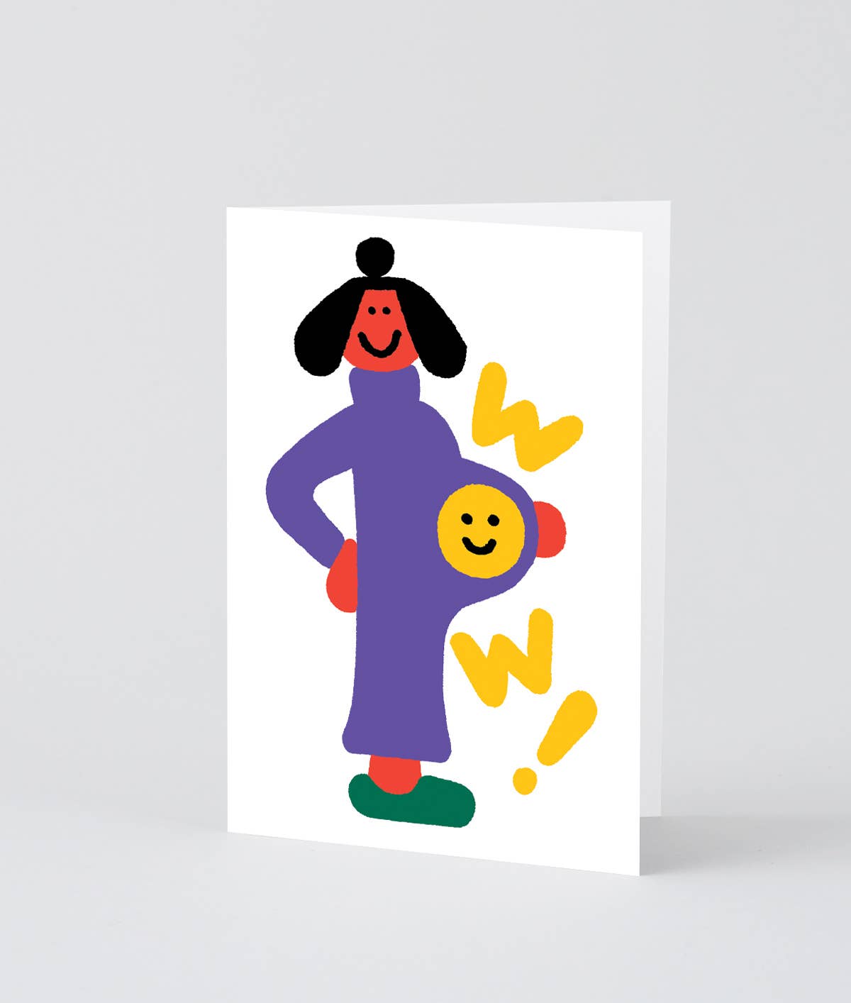 'Wow!' Greeting Card