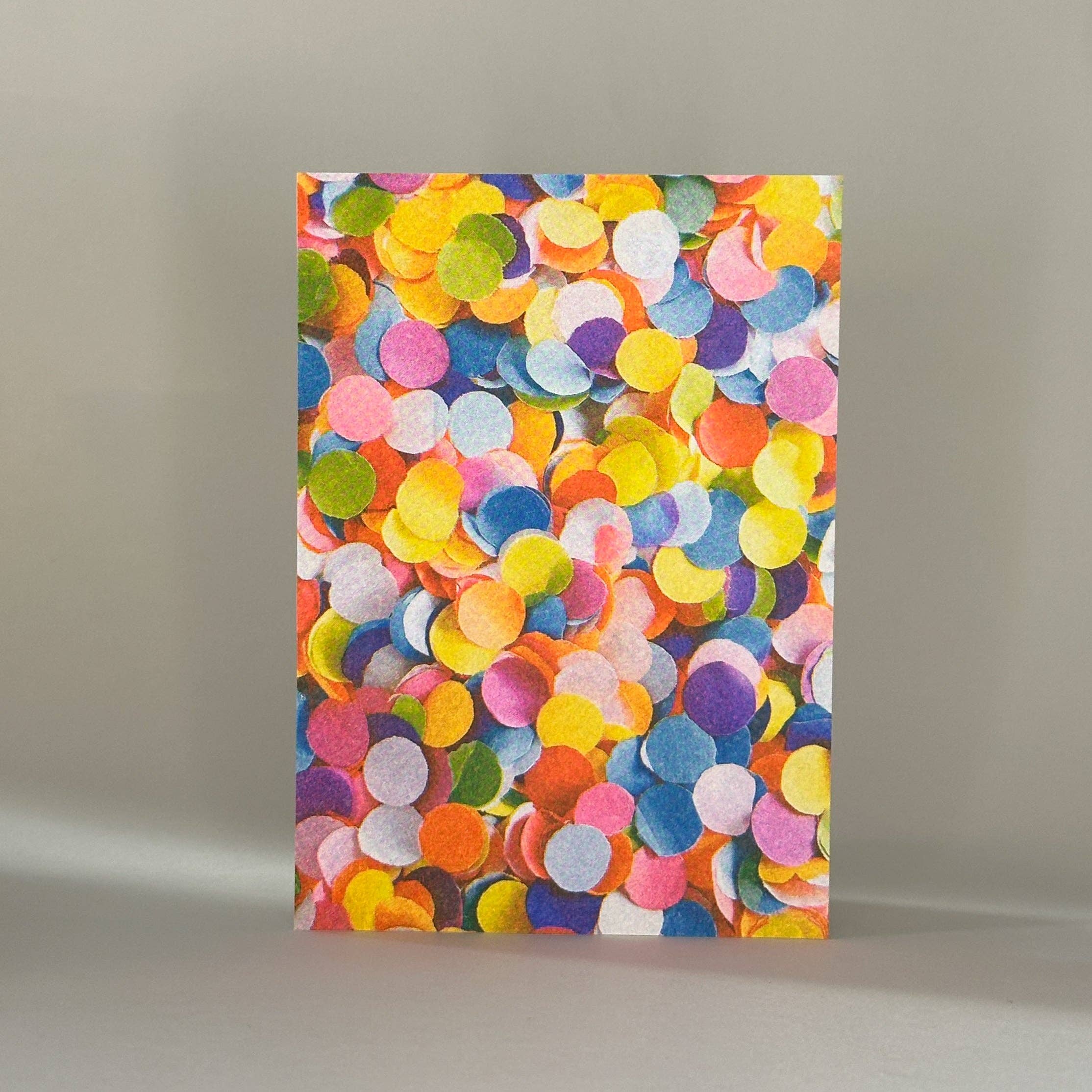 Paper Confetti Postcard