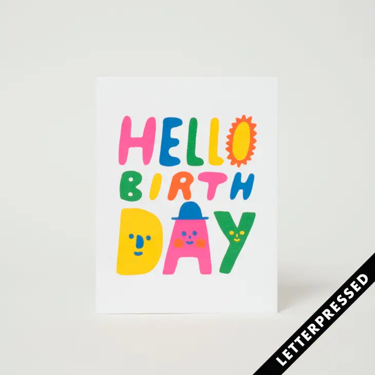 Hello Birthday Card