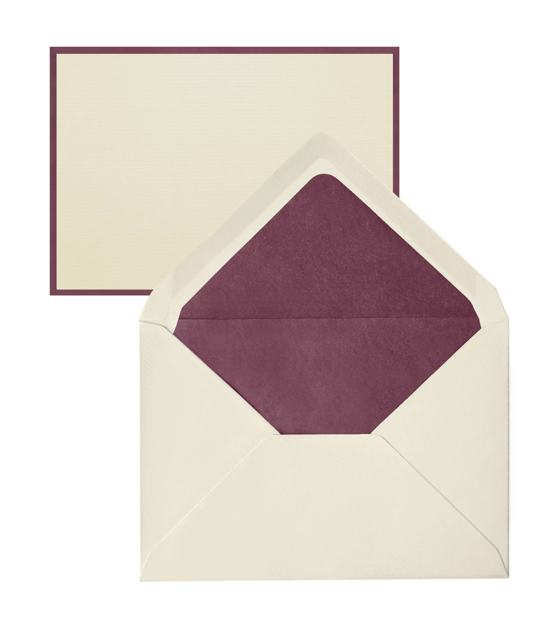 Original Crown Mill Bi-Color Note Cards / Package of 5