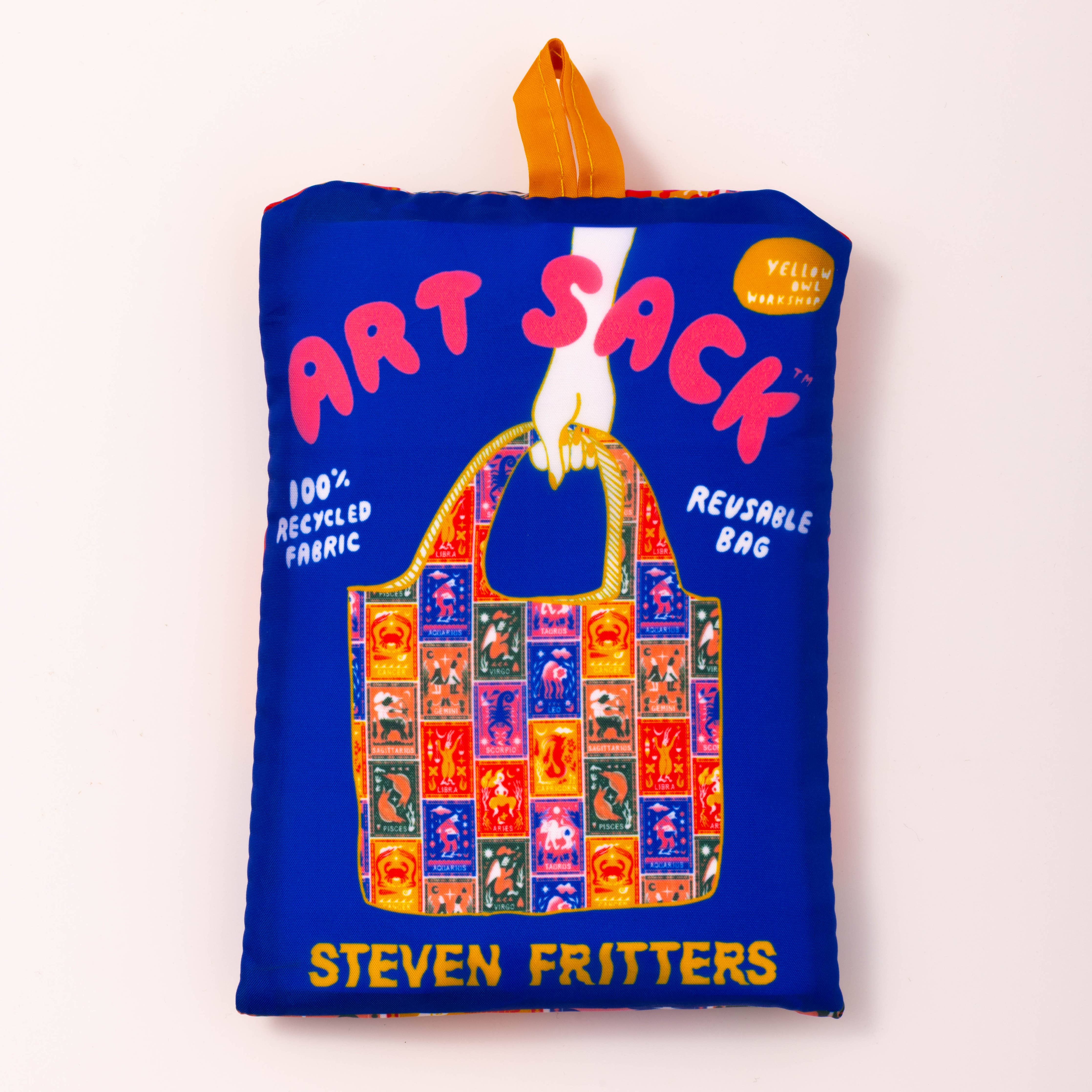 Zodiac Art Tote by Steven Fritters