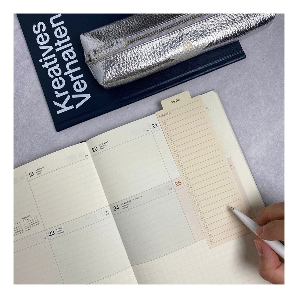 Laconic Bookmark Set / Weekly Schedule