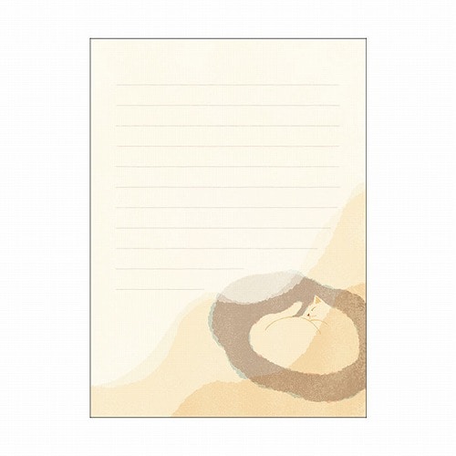 RYU-RYU x mula / Letter Set / Polka Cat & Yarn