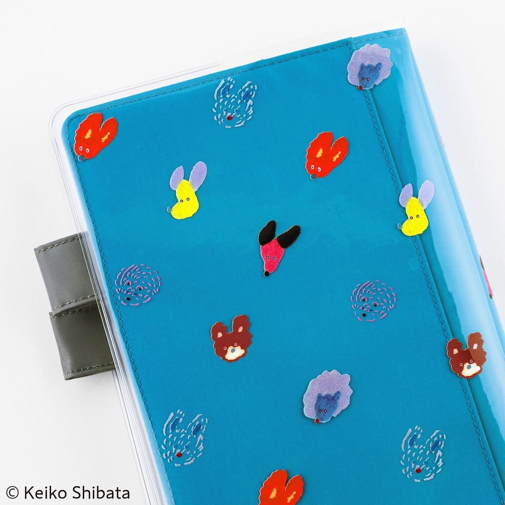 Hobonichi Techo / Keiko Shibata: Cover on Cover for A5 Size (Dog Ears Fluttering in the Wind)