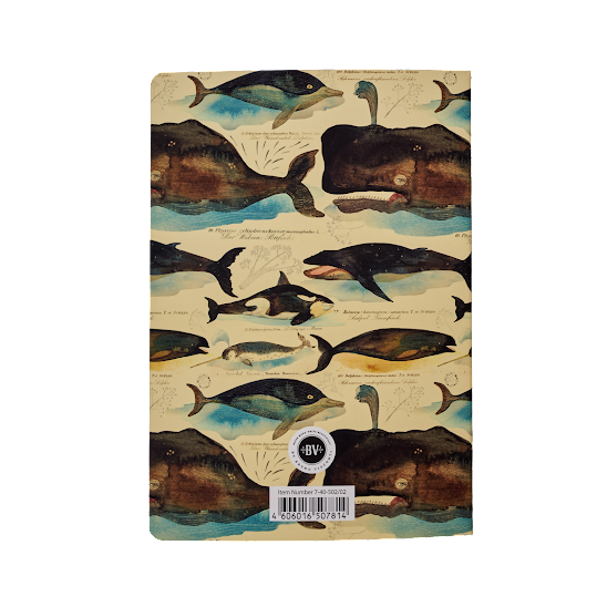 Whales A5 Notebook