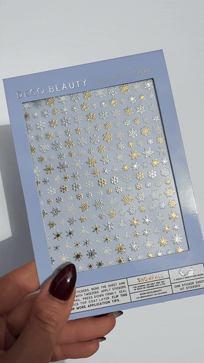 Nail Art Stickers / SNOWFALL