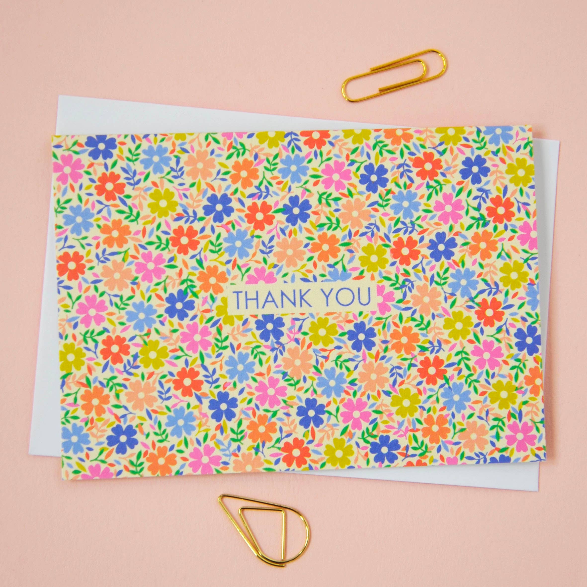Floral Thank You Notecard Set
