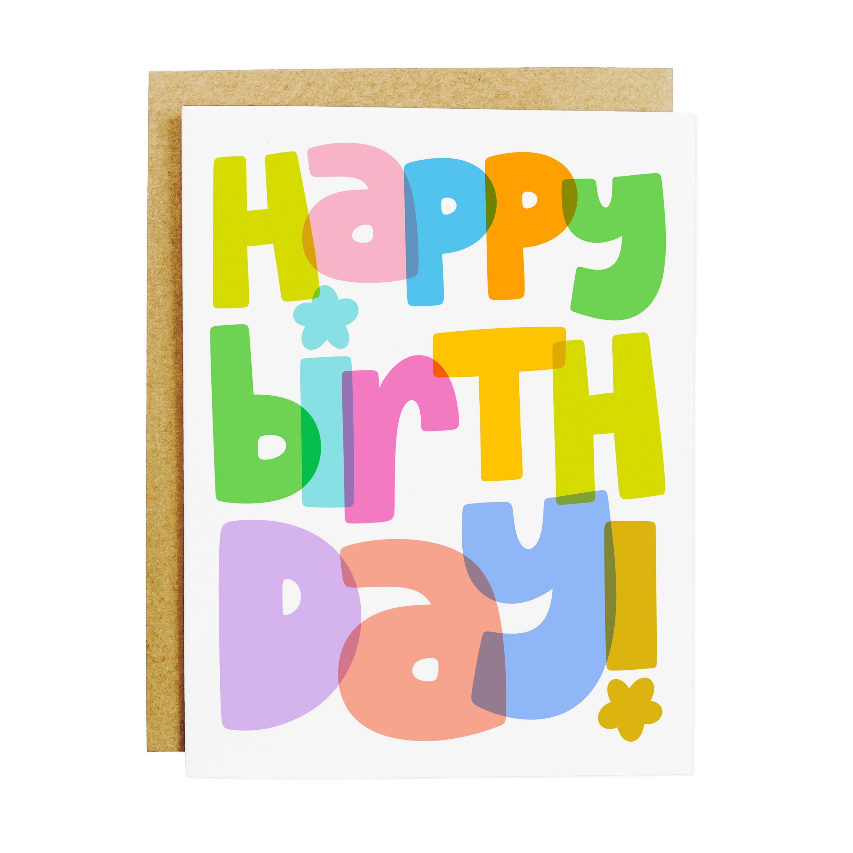 Rainbow Birthday Card