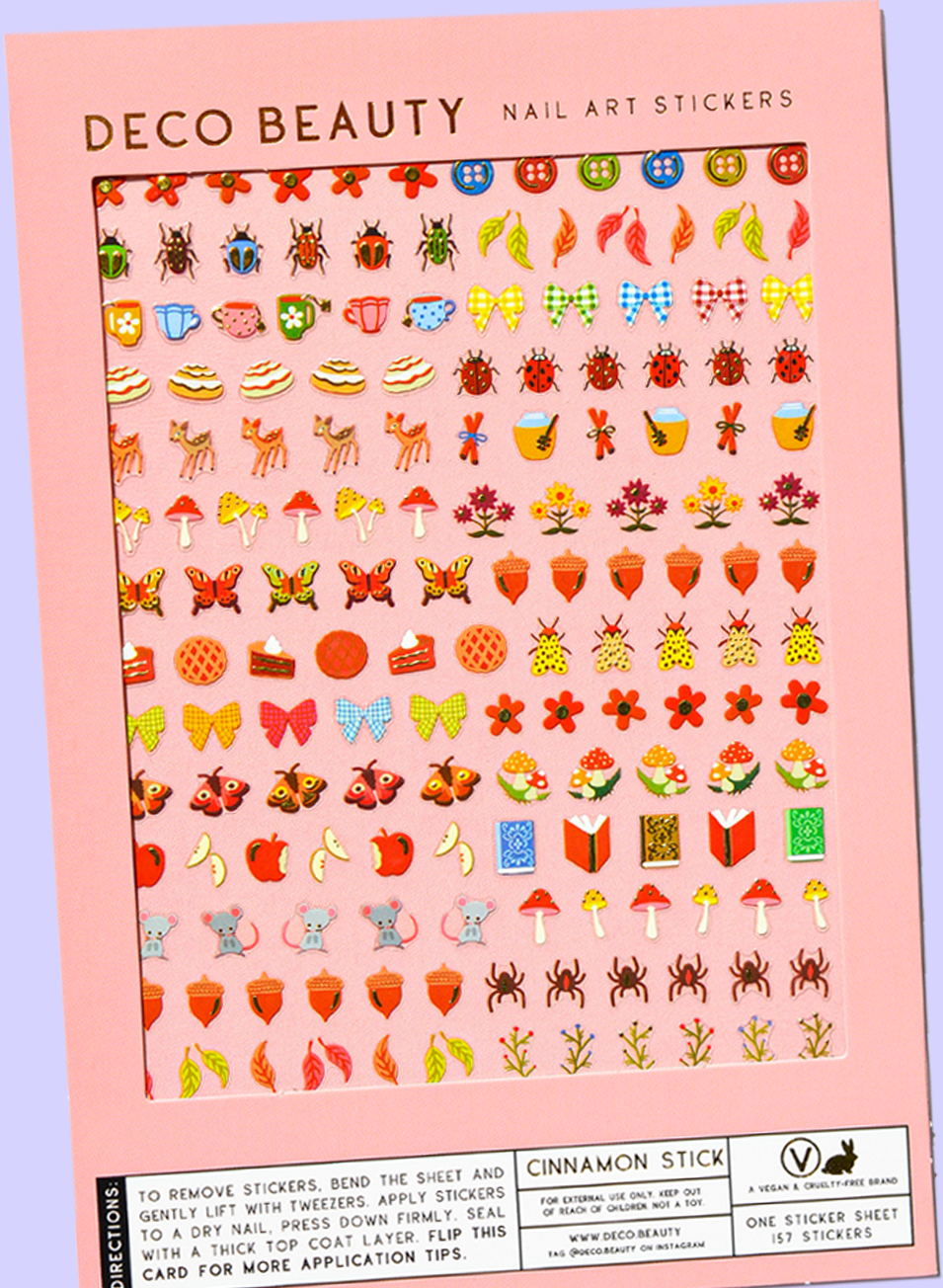 Nail Art Stickers / CINNAMON STICK