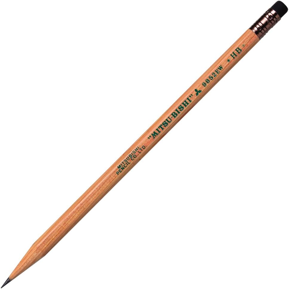 Mitsubishi Pencil K9852EWHB Recycled Pencil / Set of 12