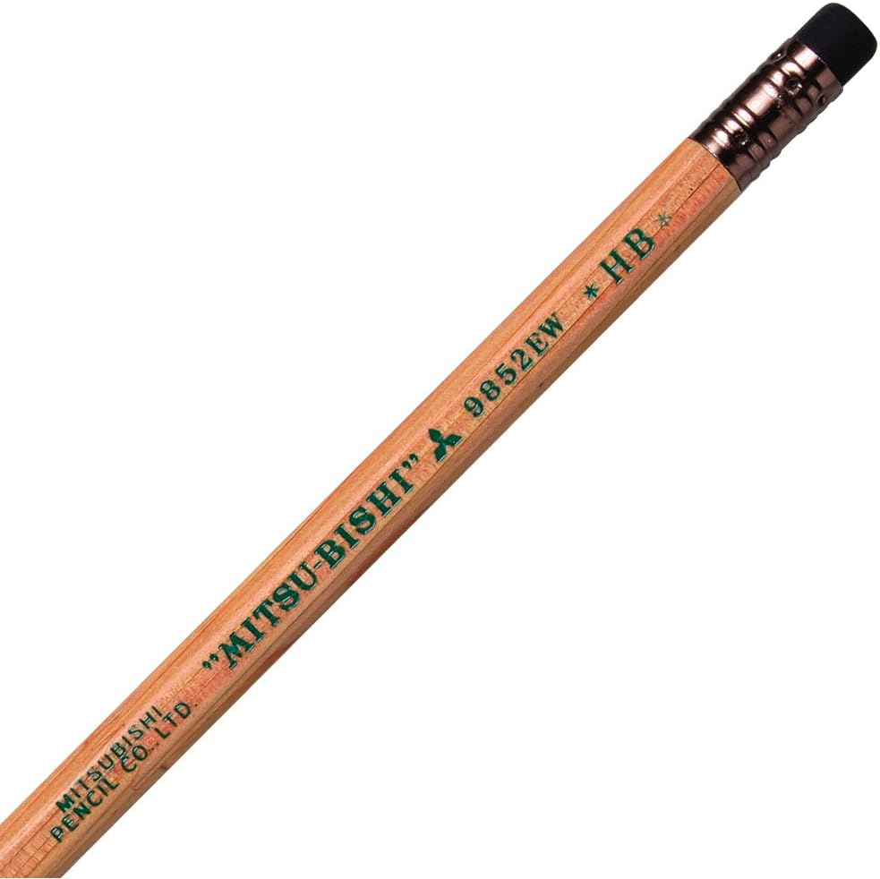 Mitsubishi Pencil K9852EWHB Recycled Pencil / Set of 12