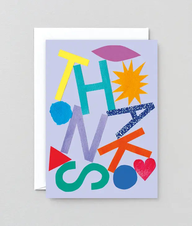 Thanks Embossed Card