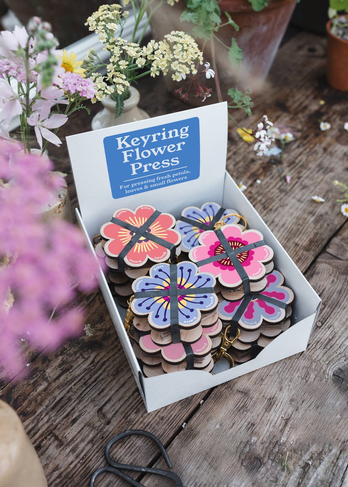Keyring Flower Press