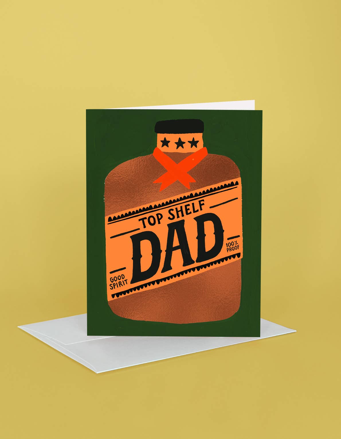 Top Shelf Dad Father's Day Card