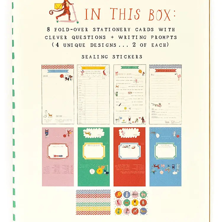 Animal Menagerie Stationery Kit